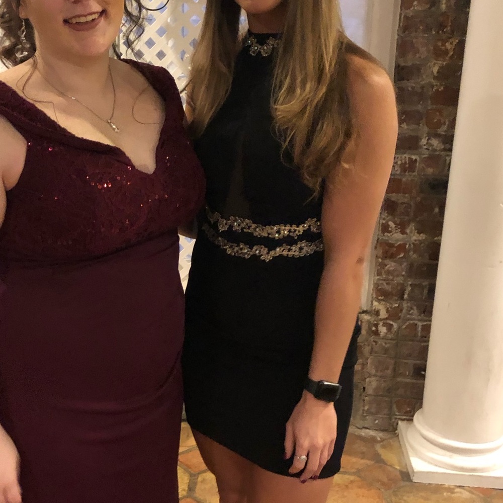 Black & Gold Dress